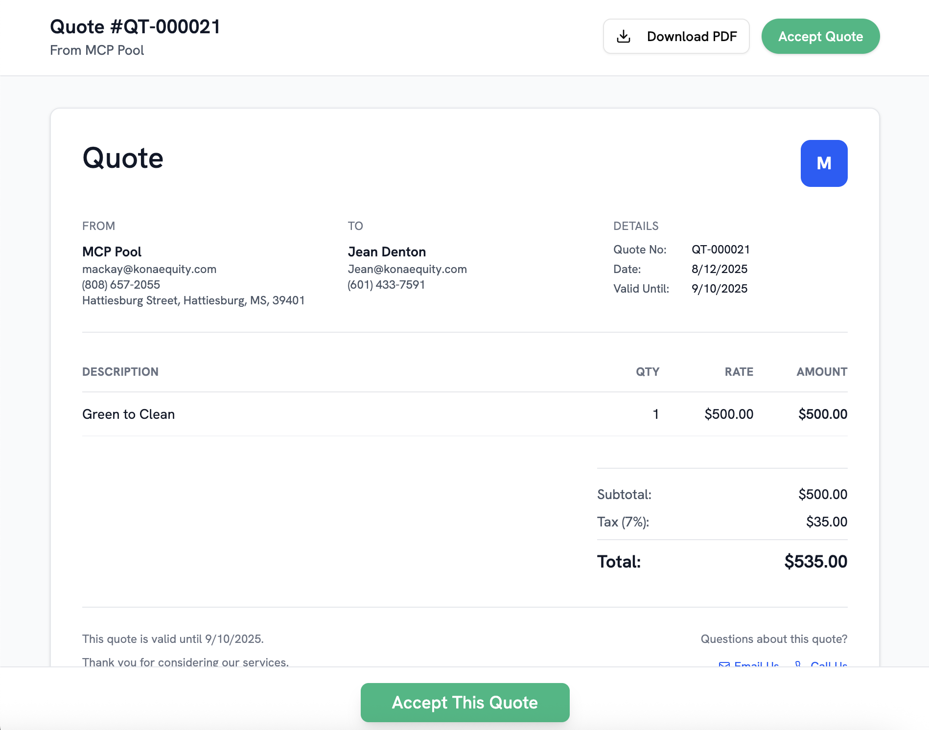 Customer Portal
